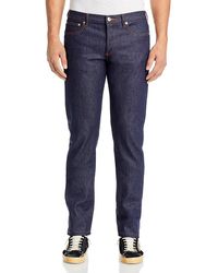A.P.C. - A. P.C. Petit Standard Straight Slim Fit Jeans - Lyst