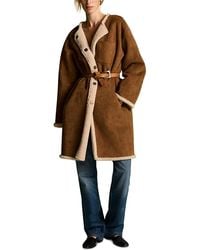 RE/DONE - Mara Reversible Faux Shearling Jacket - Lyst