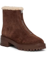 PAIGE - Brady Shearling Lined Ankle Boots - Lyst