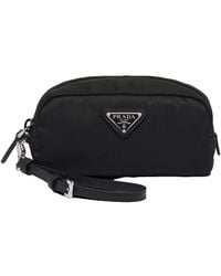 Prada - Mini Re-Nylon Pouch - Lyst