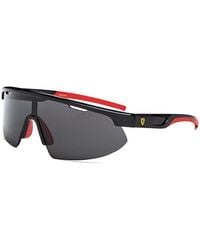 Ferrari - Shield Sunglasses, 160Mm - Lyst