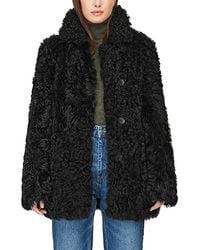 Hiso - Milky Way Reversible Shearling Coat - Lyst
