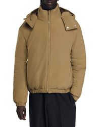 Sandro - New Alps Padded Puffer Jacket - Lyst