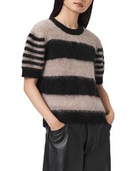 AllSaints - Clem Crewneck Sweater - Lyst