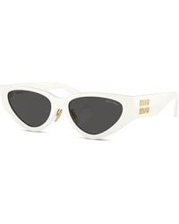 Miu Miu - Cat Eye Sunglasses, 54Mm - Lyst