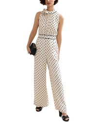 Phase Eight - Marilee Dot Print Jumpsuit - Lyst