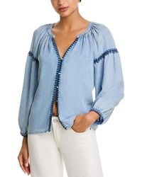 Rails - Toshi Blouson Sleeve Shirt - Lyst