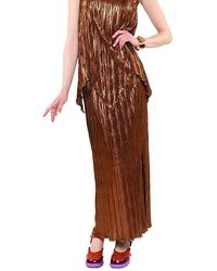 Anna Sui - Pleats Skirt - Lyst