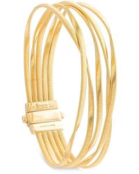 Marco Bicego - 18K Marrakech Five Strand Twist Bracelet - Lyst