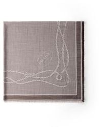 Prada - Silk, Cashmere And Wool Jacquard Shawl - Lyst