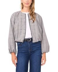 Vince Camuto - Cropped Long Sleeve Bubble Jacket - Lyst