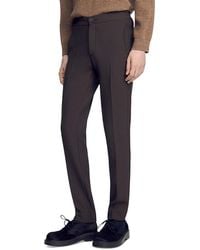 Sandro - Jersey Pants - Lyst