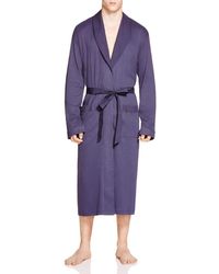 Hanro Night And Day Knit Robe - Purple