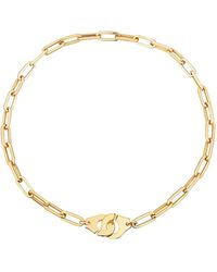 Dinh Van - 18K Menottes Chain Link Necklace, 17.5 - Lyst