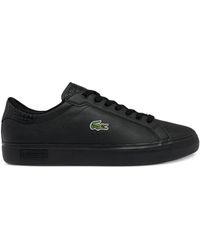 lacoste powercourt leather