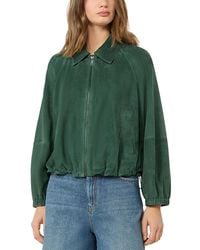 Weekend by Maxmara - Wkdzuppa Soft Suede Jacket - Lyst