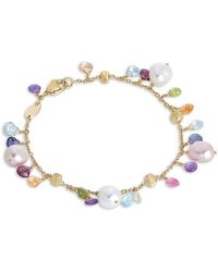 Marco Bicego - 18K Paradise Cultured Pearl Single Strand Bracelet - Lyst