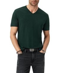 John Varvatos - Miles Slub Organic Cotton T-Shirt - Lyst
