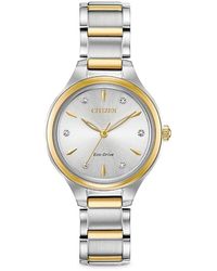 Citizen - Eco Drive Corso Watch, 29Mm - Lyst