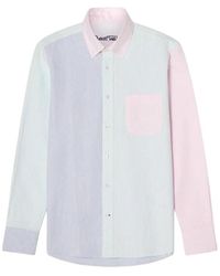 Robert Talbott - Harrison Button Down Fun Stripe Oxford Shirt - Lyst