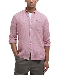 Barbour - Linton Tailored Fit Long Sleeve Button Down Shirt - Lyst