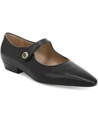 Sam Edelman Velvet Mckenna Mary Jane Mules in Soft Taupe Patent (Brown) | Lyst