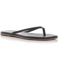 TKEES - Lily Square Toe Flip Flops - Lyst