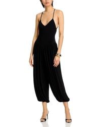Norma Kamali - Kenny Sleeveless Jumpsuit - Lyst