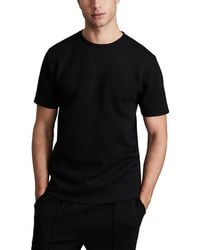 Reiss - Bradley Interlock Slim Fit Crewneck Tee - Lyst