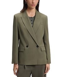 BOSS - Jaleto Wool Blend Double Breasted Blazer - Lyst