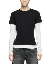EB DENIM - Rory Layered Tee - Lyst