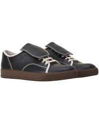 Lanvin - Dbb1 Sneakers With Leather Tongue - Lyst
