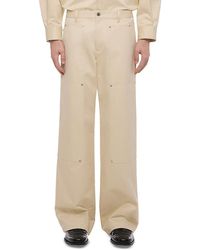 Helmut Lang - Straight Fit Carpenter Chino Pants - Lyst