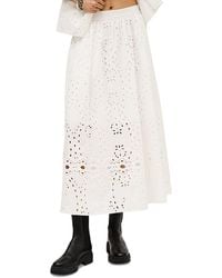 Ba&sh - Bela Embroidered Skirt - Lyst