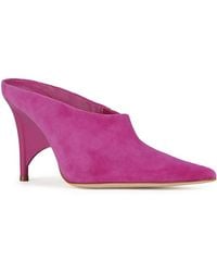 Jeffrey Campbell - Vader Pointed Toe High Heel Mules - Lyst