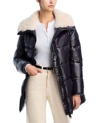 Save The Duck - Bonita Faux Shearling Puffer Jacket - Lyst