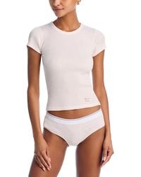 Alexander Wang - Cotton Short Sleeve Tee - Lyst