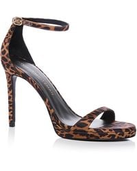 Stuart Weitzman - Nudist Platform Sandals - Lyst