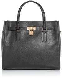 Michael Kors - Hamilton Moderne Large Leather Satchel - Lyst