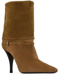 Saint Laurent - Niki Booties - Lyst