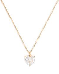 Kate Spade - My Love April Birthstone Heart Pendant Necklace - Lyst