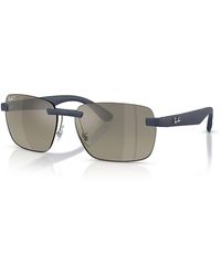 Ray-Ban - Rectangular Sunglasses, 59Mm - Lyst