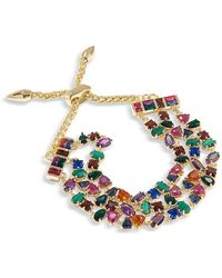 Kendra Scott - Isabelle Mixed Stone Statement Bracelet - Lyst