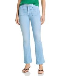 Mother - The Patch Pocket Weekender High Rise Jeans - Lyst