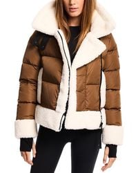 Sam. - Bianca Sherpa Trim Down Jacket - Lyst