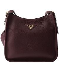 Prada - Medium Leather Bag - Lyst
