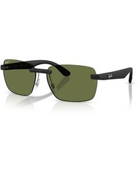 Ray-Ban - Rectangular Sunglasses, 59Mm - Lyst