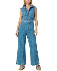 Joe's Jeans - The Pasha Denim Jumpsuit - Lyst