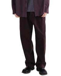 Agolde - Slater Cotton Standard Fit Trousers - Lyst