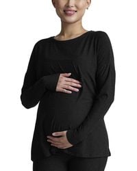 Beyond Yoga - Feels Like Home Long Sleeve Maternity Top - Lyst